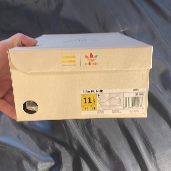 Adidas Pharrell Williams Solar Hu NMD Size 11.5 Used - Picture 11 of 12